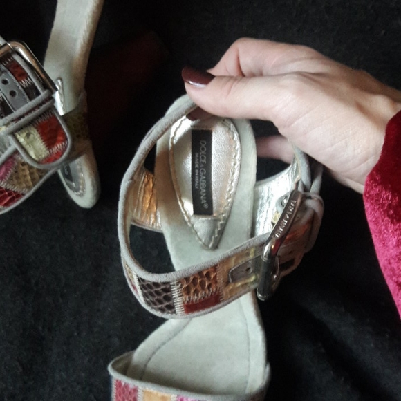 Dolce & gabbana snakeskin heels - Picture 5 of 5